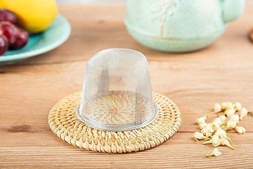 Miniatura 12 de Toptier - Tetera japonesa de hierro fundido con infusor de té de acero inoxidable. Juego de tetera de hierro fundido duradero, diseño retro Tea