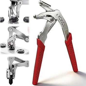 Car Clip Pliers, Spring-Loaded Panel Clip Removal Pliers Tool, Professional Automotive Plastic Fastener Remover for Door Panels, Interior & Exterior Trim, Push Pin & Rivet Disassembly Without Damage