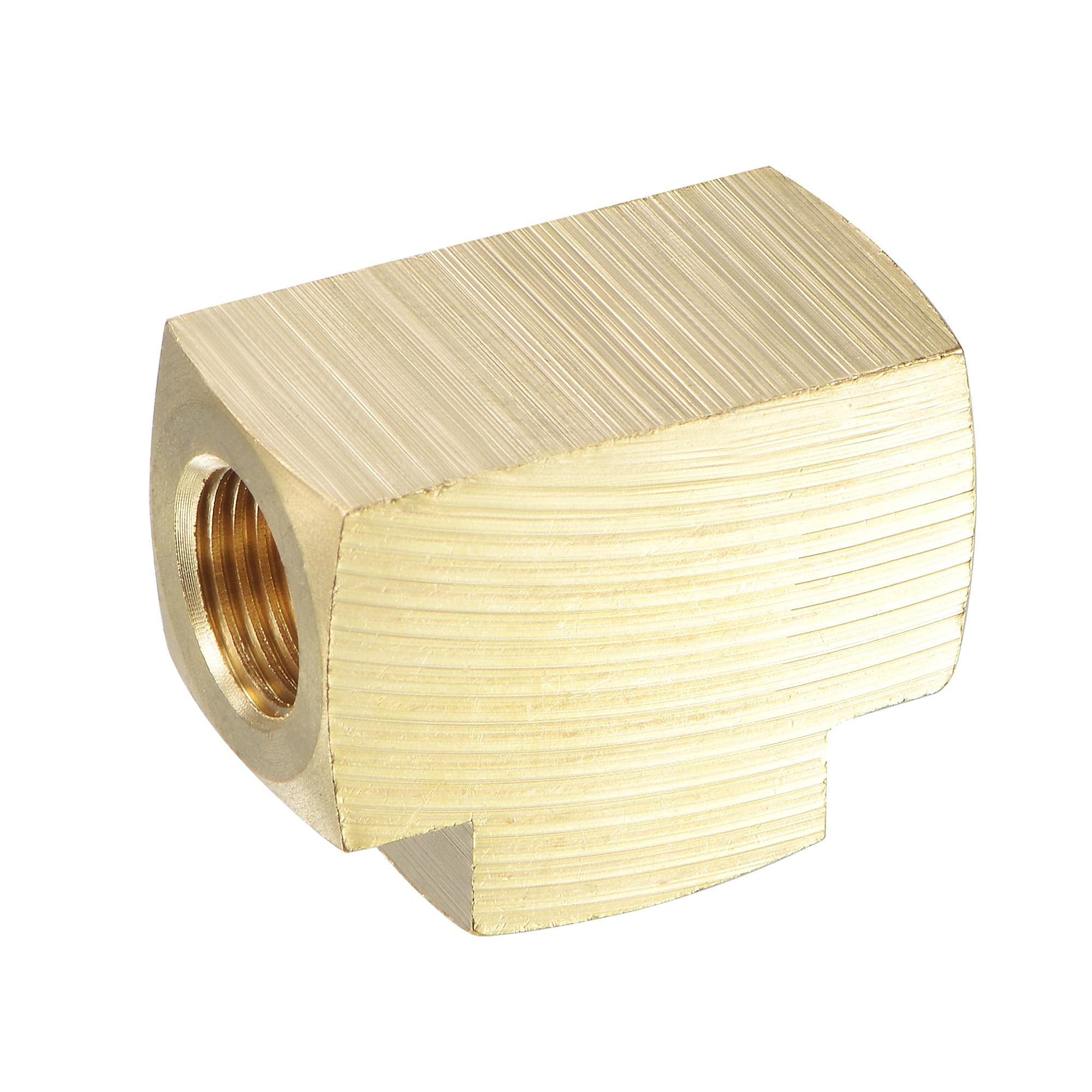 Set di 4 Gomito in ottone Femmina-Femmina 1 1/4'' Accessorio in ottone