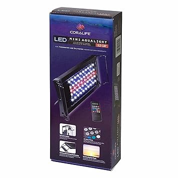 Coralife LED Aqualight Mini 12-18, Black
