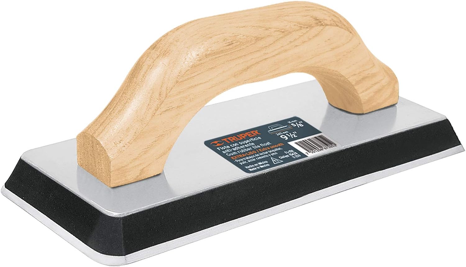 TRUPER FL10X 9 1/2" Gum Rubber Grout Float Amazon.co.uk DIY & Tools