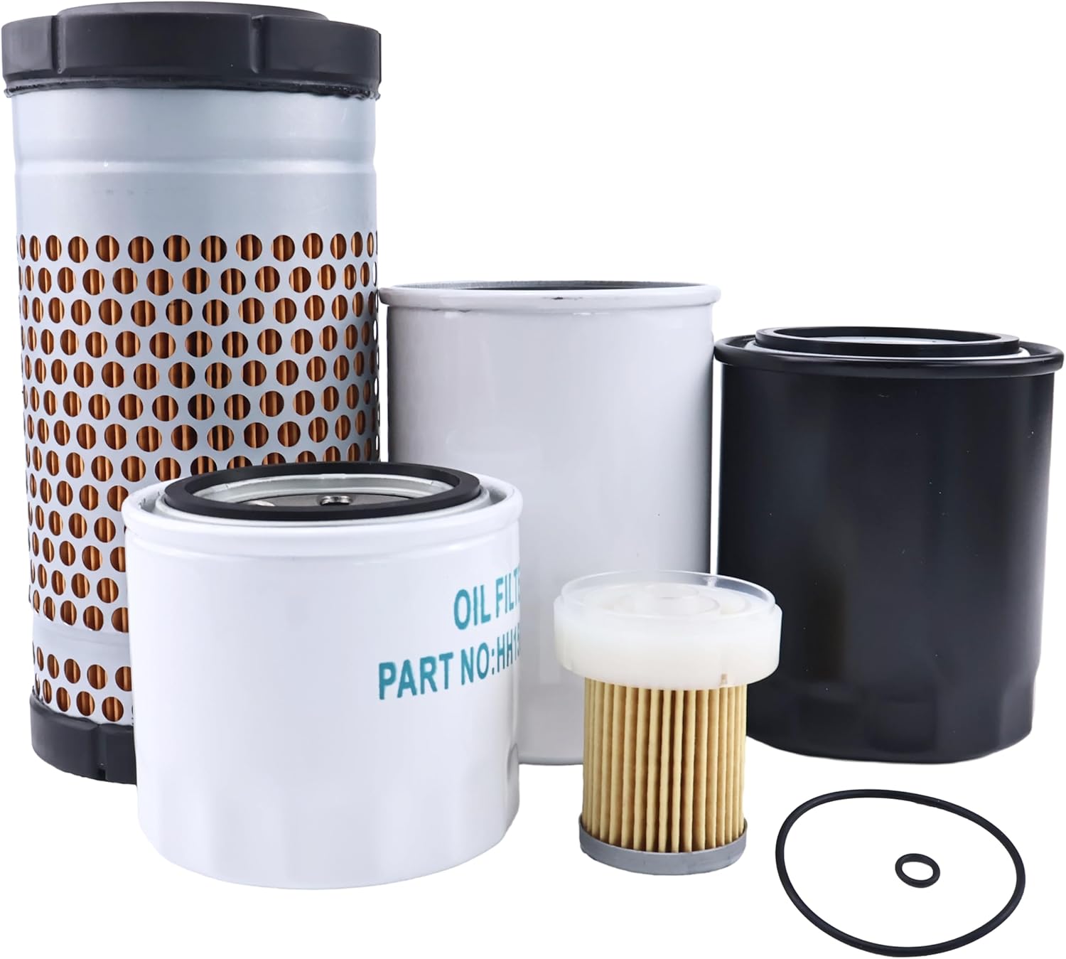 Filter Kit HH150-32094 6A320-59930 6C060-99410 HH670-37710 HH660-36060 Compatible With Kubota B26 B7500 B7510 B7610 B2410