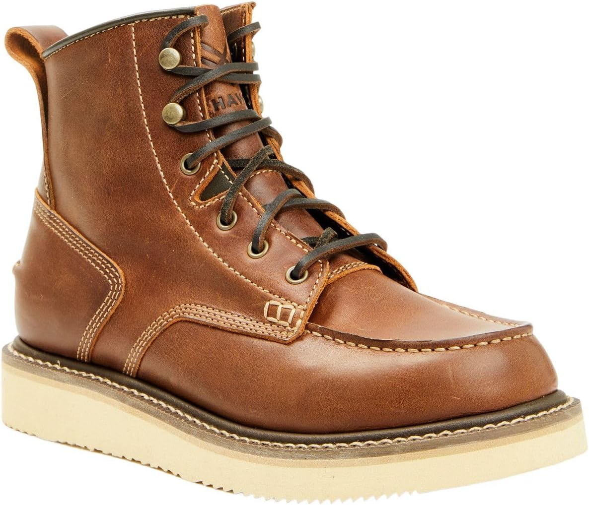 Hawx Men's 6" Lace-Up Moc Work Boot Soft Toe - Bhx00r0w402