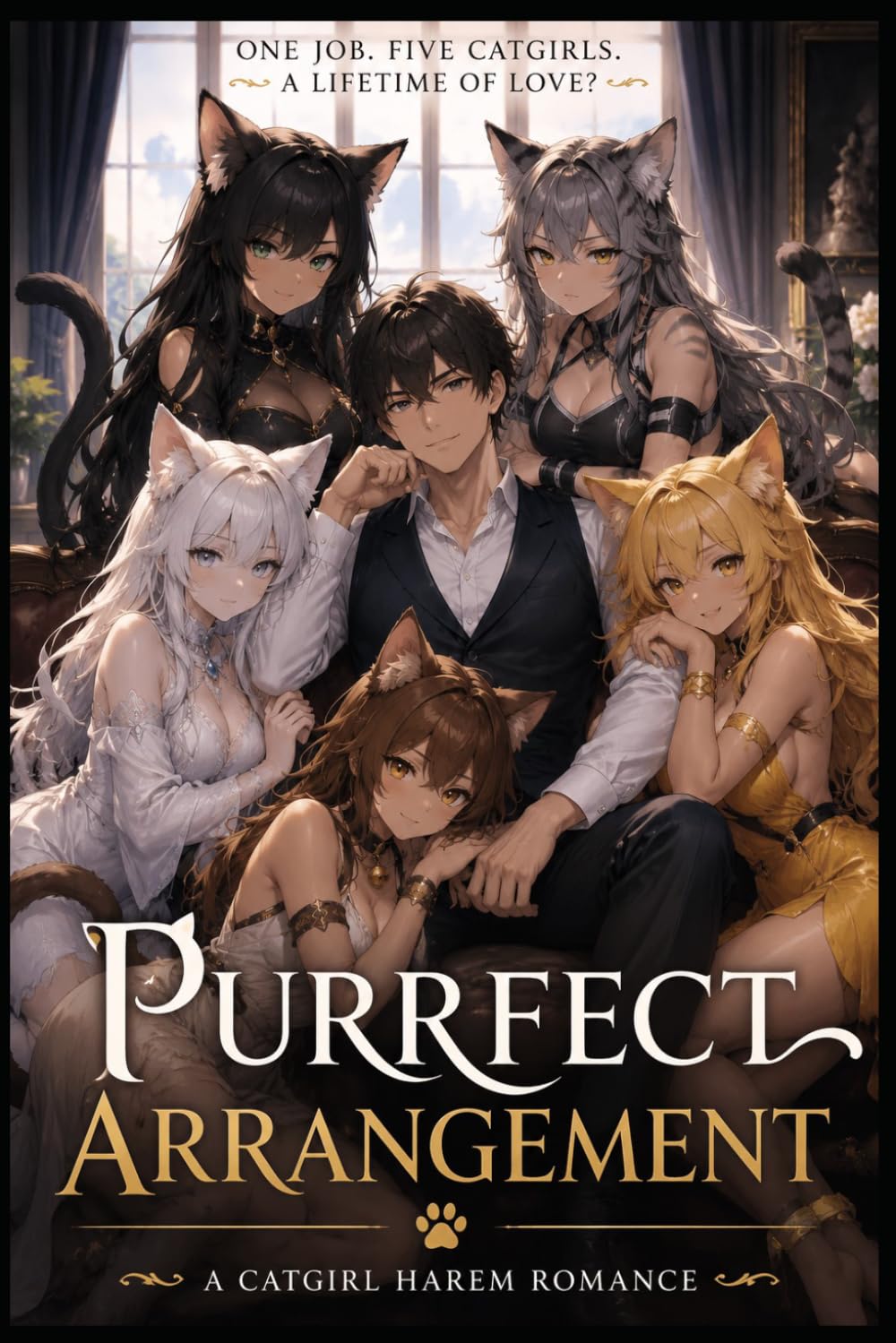 Purrfect Arrangement: An Explicit Monster Girl Harem Romance