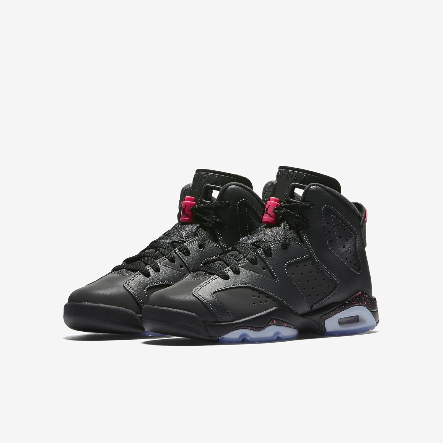 Nike - Air Jordan VI Retro GS - 543390008 - Color: Negro-Rosa - Size: 39.0  : Amazon.es: Moda