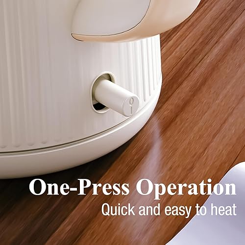 Miniatura 7 de Nueve&Five Hervidor eléctrico grande de 1.7 L (57 onzas), perfecto para más de 7 tazas de té y café, hervidor de té eléctrico grande de doble pared