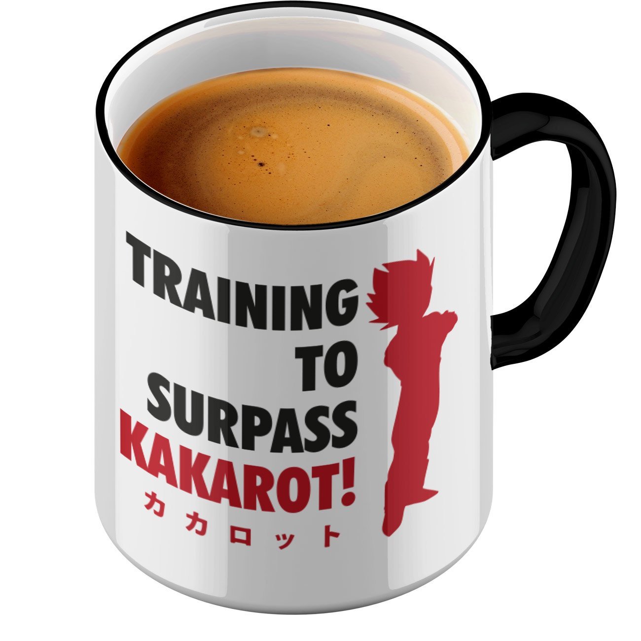 FunTasstic Mug Training To Surpass Kaka Red Coffee Mug Coffee Cup by Stylotex