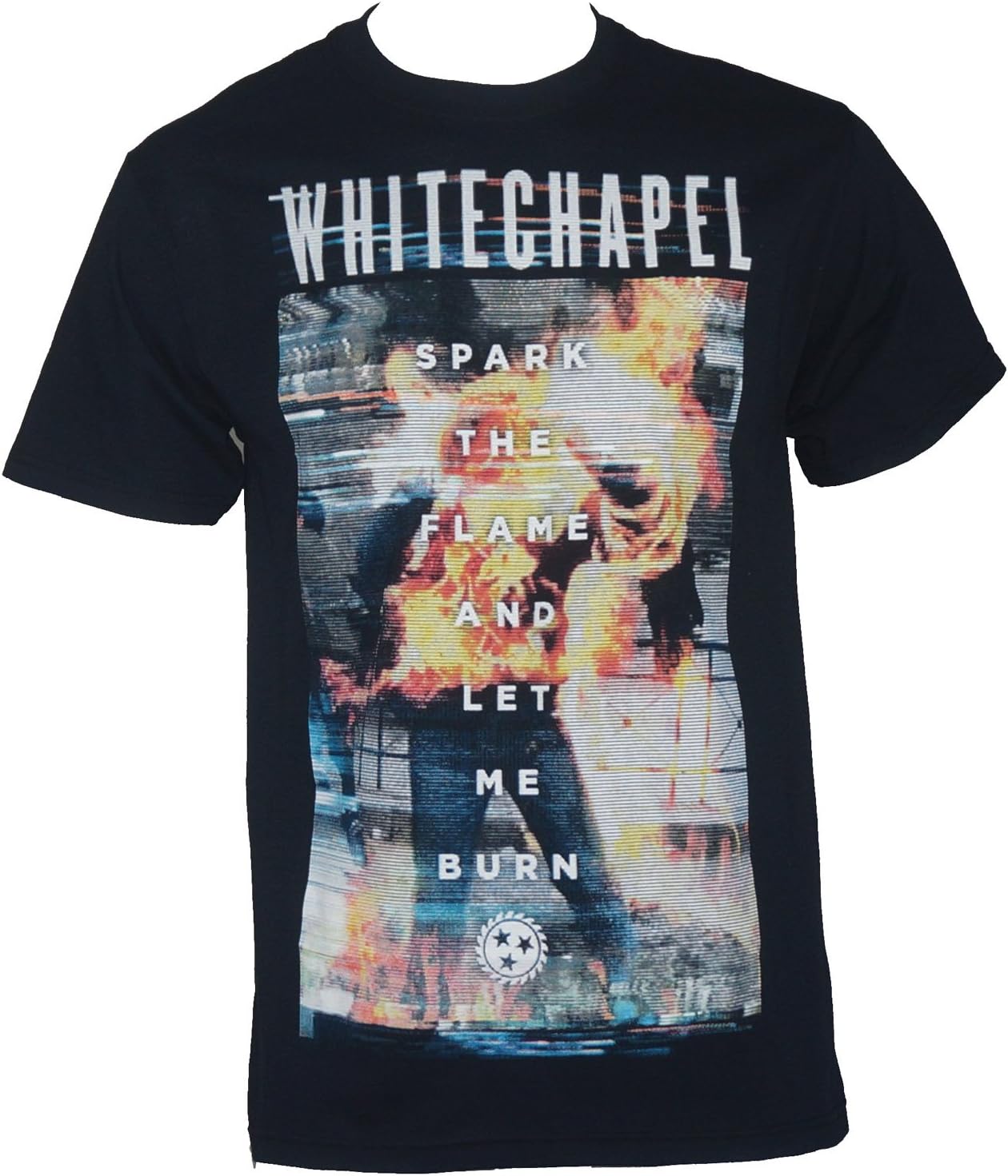 Whitechapel Men's Pyro T-Shirt Black