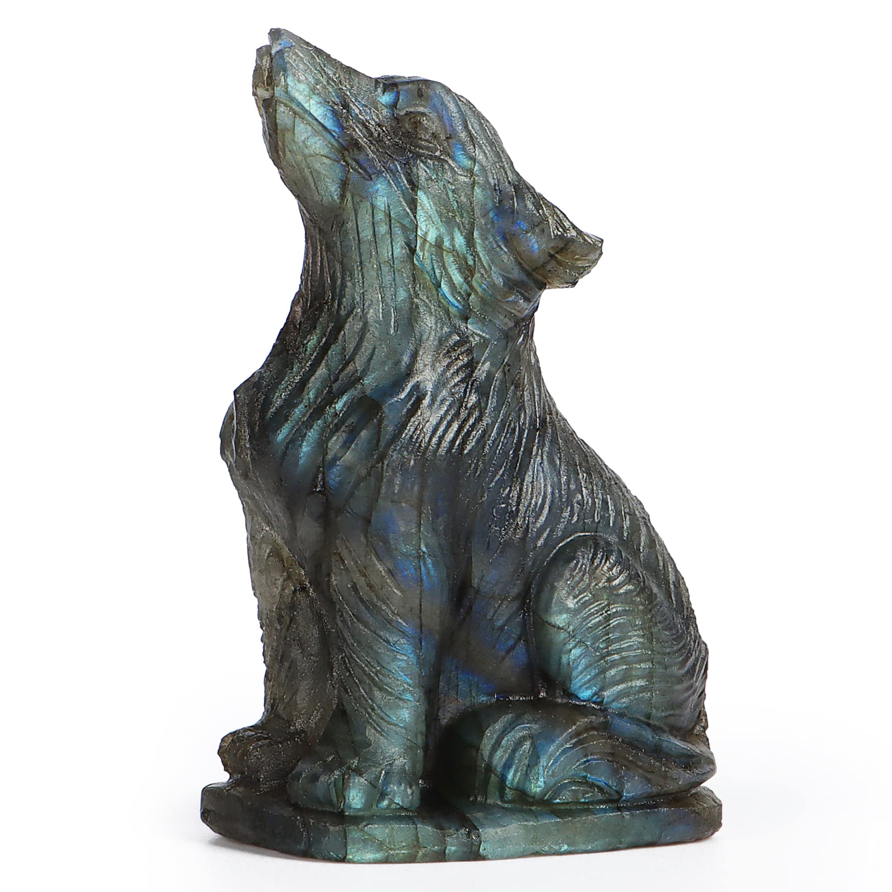 Crystal Wolves Crystal Wolf Carving