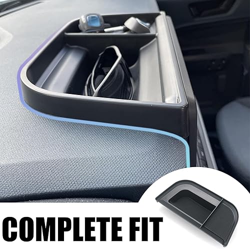 Miniatura 4 de (con 2 alfombrillas antideslizantes para consola central, bandeja organizadora para Ford Maverick 2022 2023 2024 Hybrid XL XLT Lariat, caja de
