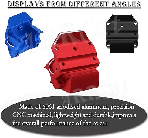 Miniatura 3 de Funda de aluminio para caja de cambios para 17 18 ARRMA 6S BLX Typhon Kraton Notorious Outcast Mojave Infraction Felony Talion Limitless 6S BLX,