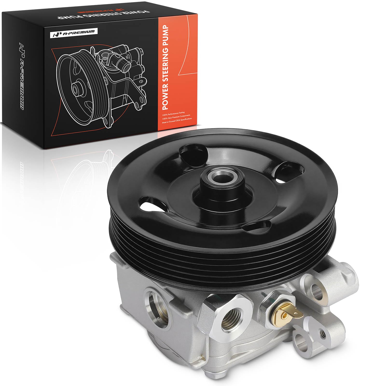 Ｍarcha Amazon.com: A-Premium Power Steering Pump, with Pulley
