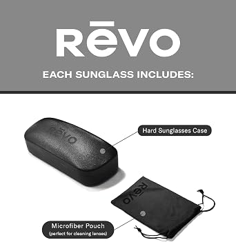 Revo Sunglasses Air 4: Polarized Lens with Titanium Frame