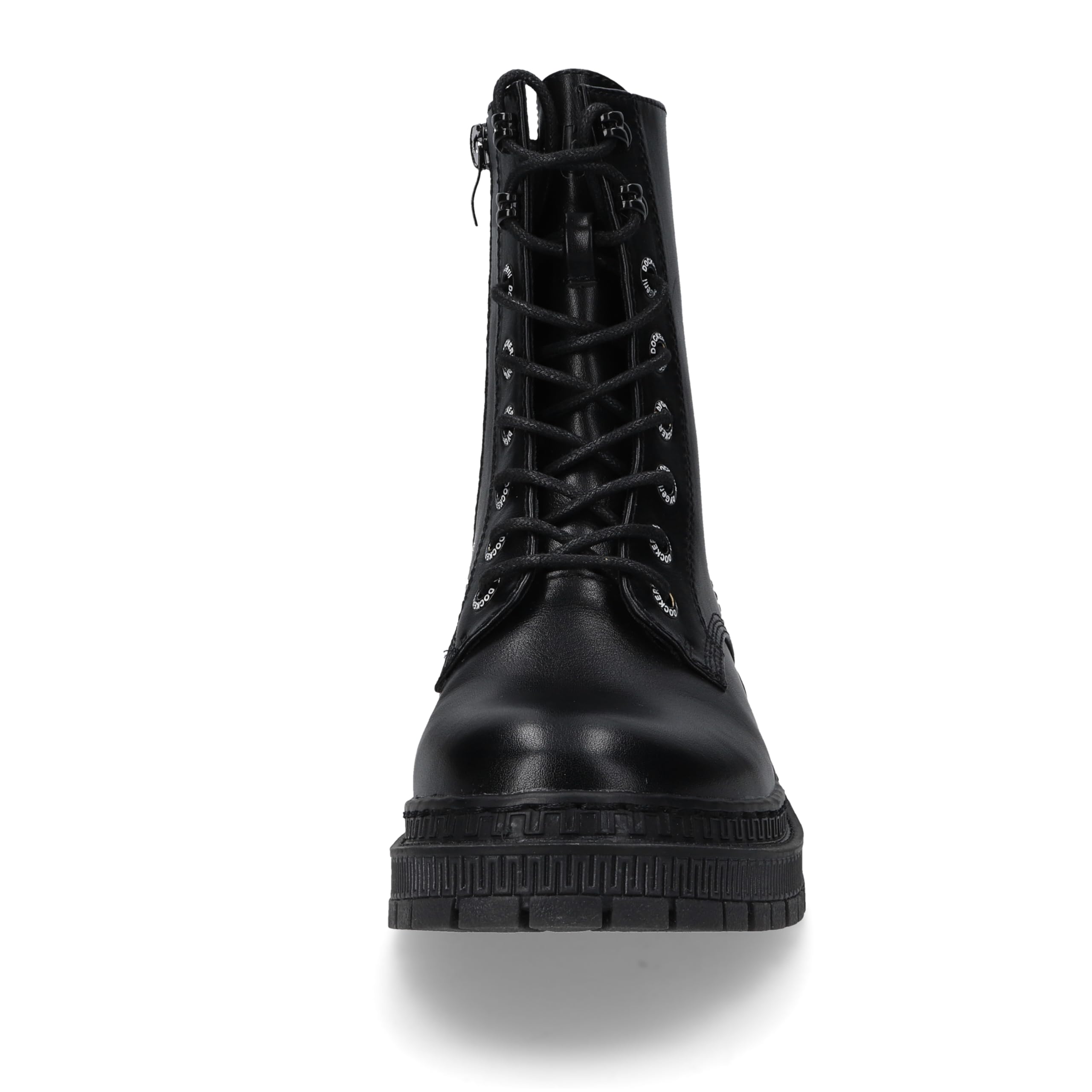 Dockers by Gerli Damen Erwachsene Schnür-Stiefeletten 57BI201 Weite normal Reißverschluss
