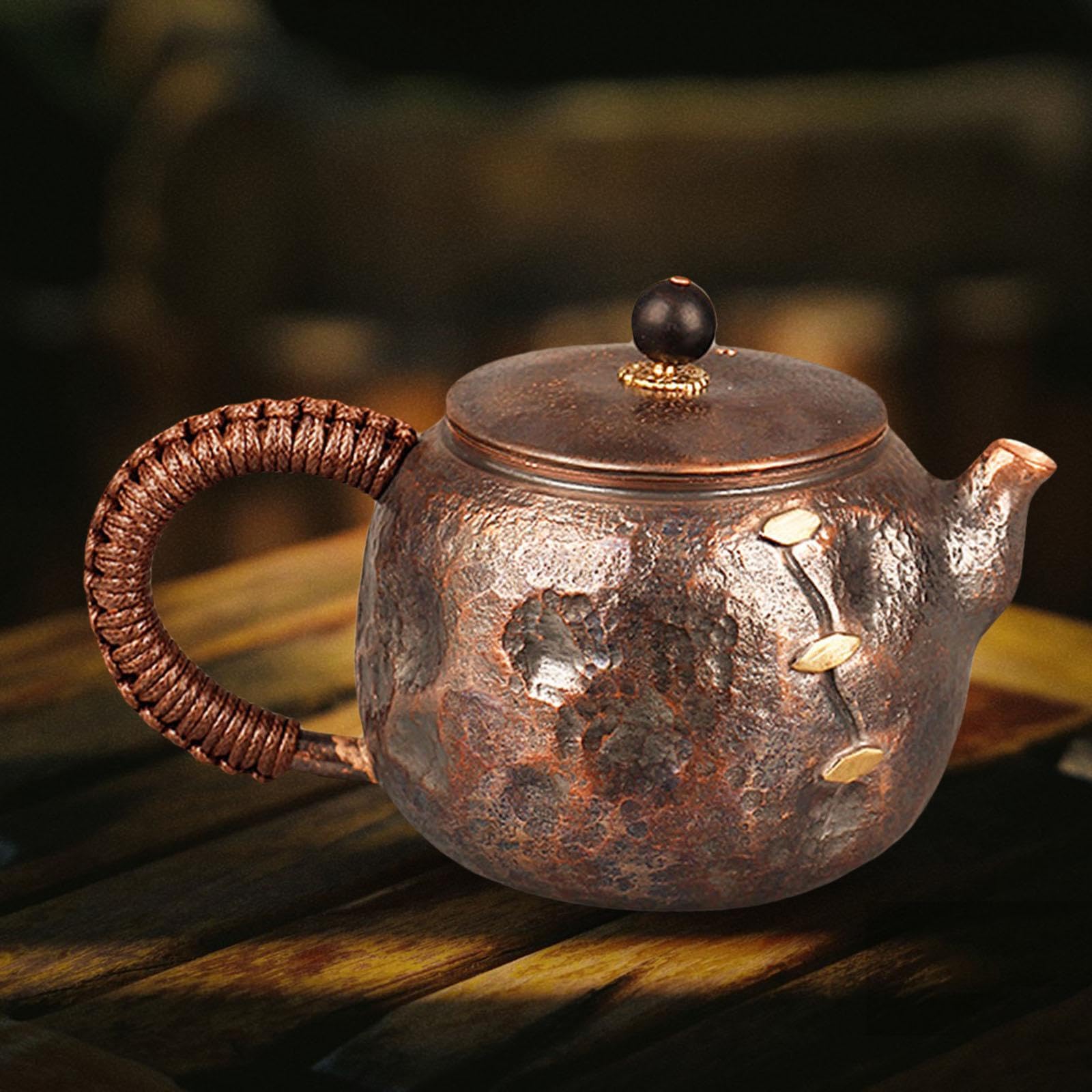 極上珍品 明 宣徳 銅器 黄銅 真鍮 ポット 湯沸かし器 茶器 銅製品