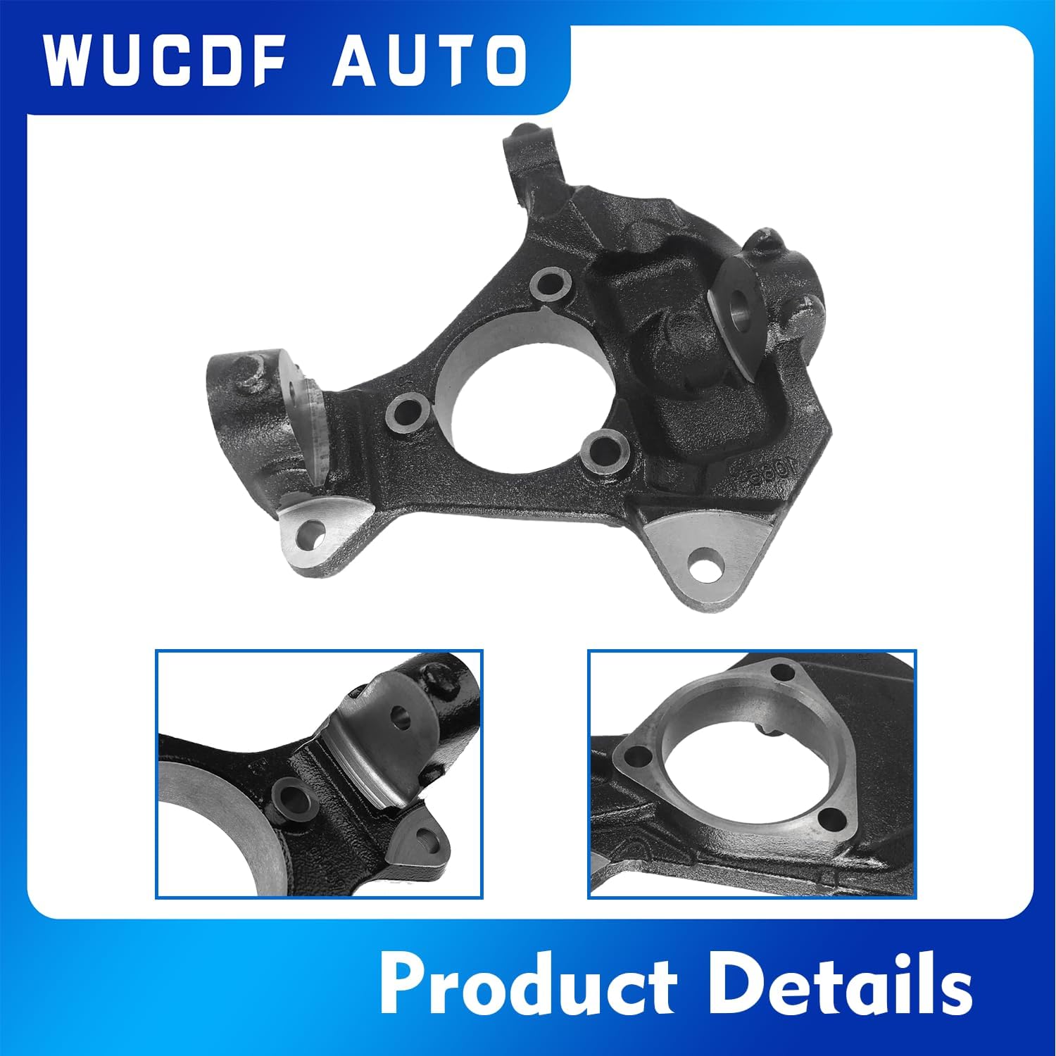 698-070 698-071 2Pcs Front Left and Right Side Steering Knuckle for 2007-2014 Chevrolet Tahoe Silverado 1500 Suburban 1500 GMC Sierra for 2007-2014 GMC Sierra 1500 Yukon Yukon XL 1500