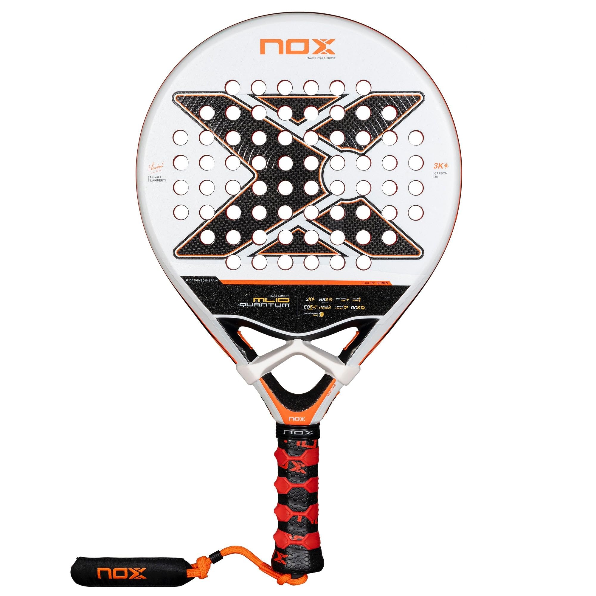 NOX Ml10 Quantum 3k od Miguel Lamperti 2025, rakieta Pádel