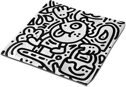 Amazon Co Jp Mr 落書きイラストムーミン タオル フェイス バス ふわふわ 柔らかい高速吸水 速乾 耐久性 人気 抗菌 デオドラント 肌触り抜群 バスタオル マイクロファイバー 男女兼用 ホーム キッチン