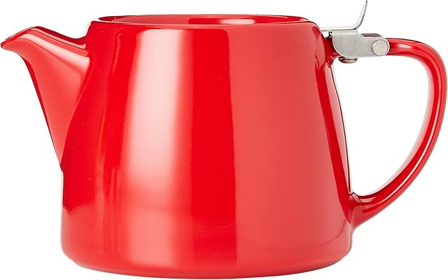 Forlife Stump Teapot 530 mL, Red