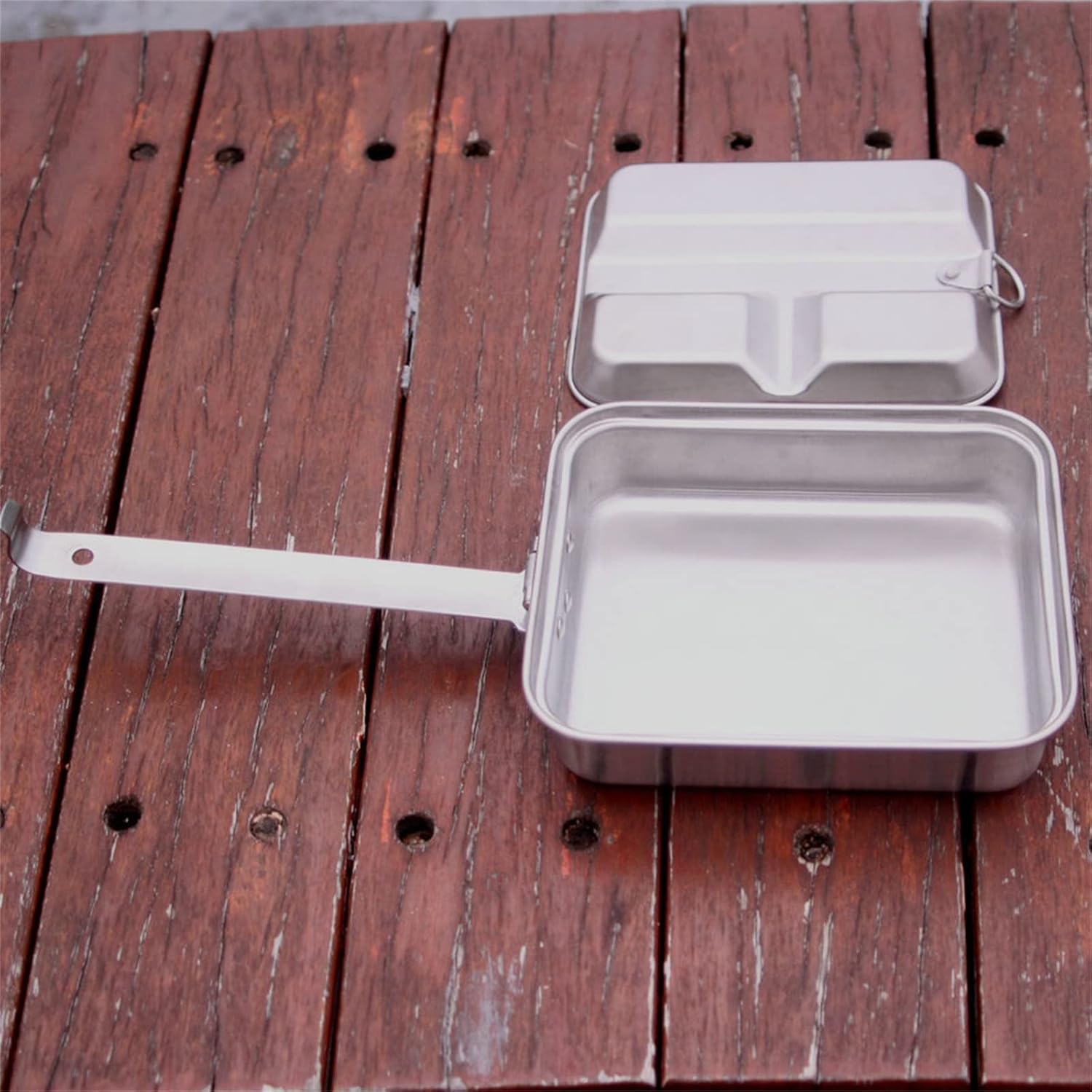 実物 USED フランス軍 M-52メスキット ミリタリー アウトドア