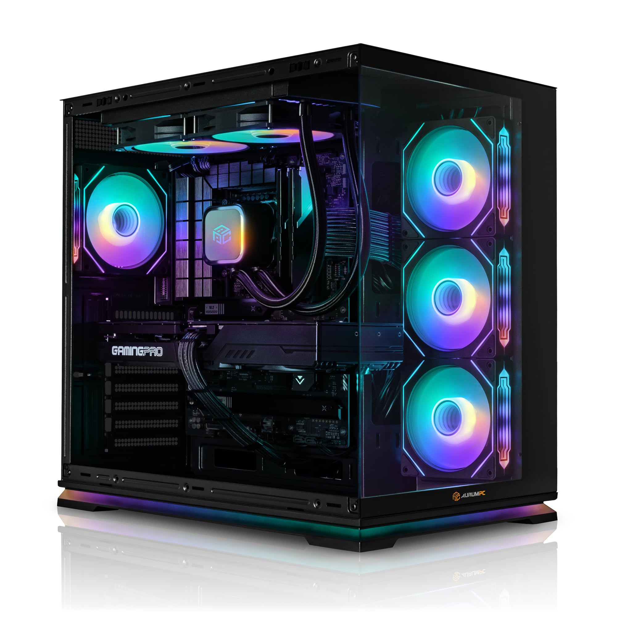 Gamer Fixe Intel Core i9-12900KF • GeForce RTX5070 12Go • 64Go DDR4 • 2000Go M.2 SSD • Windows 11 • WiFi • Refroidissement par Eau • Unité Centrale Ordinateur de Bureau