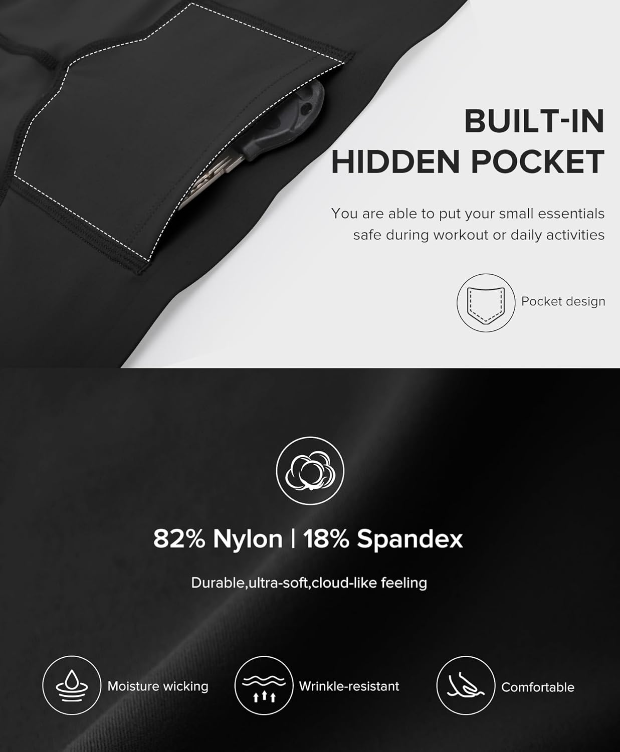 BRXL Wide Leg Gym Pants for Women Straight Pants Leggings Tummy Control Butt Lifting Workout Leggings - Image 6