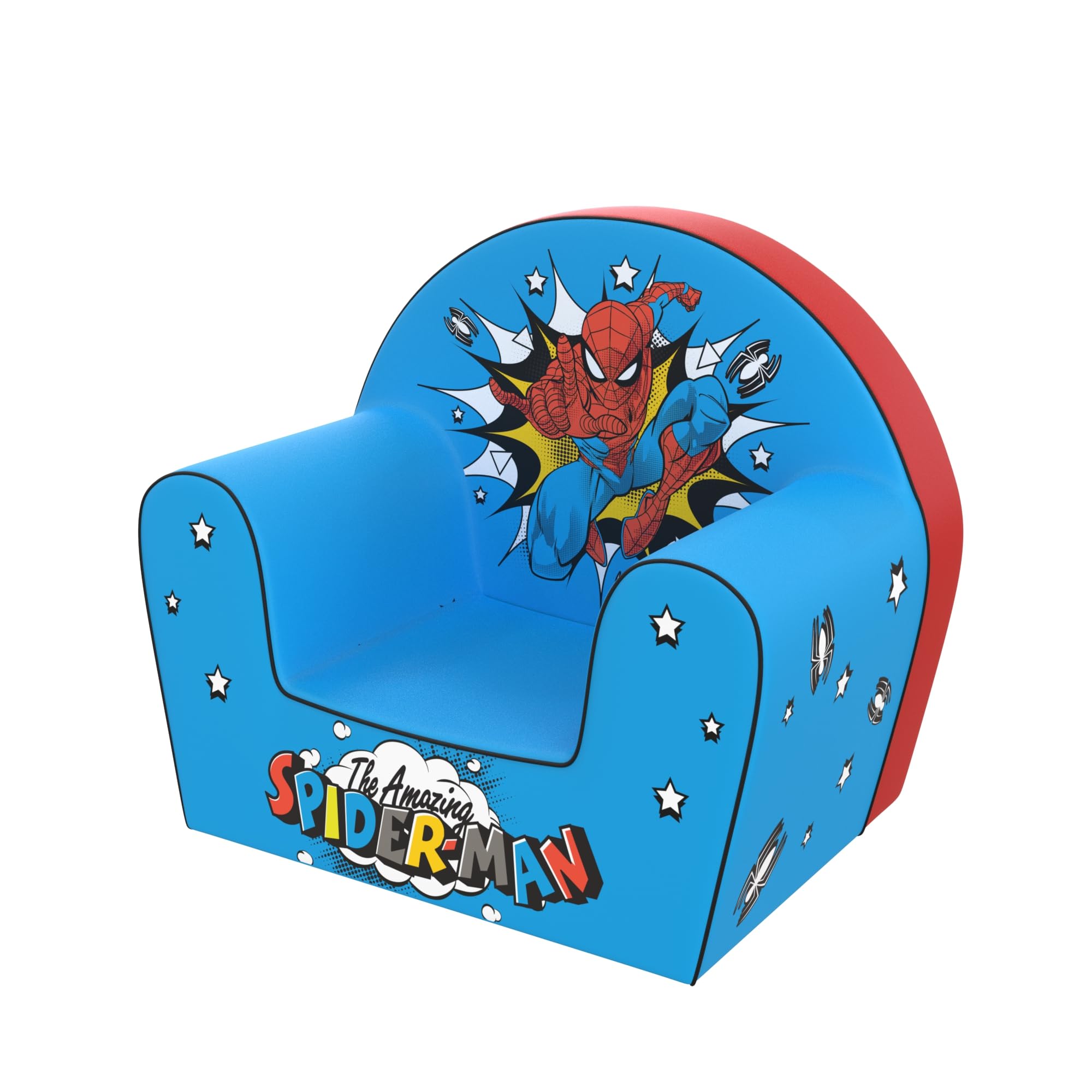 Disney Poltroncina in schiuma sfoderabile Spiderman