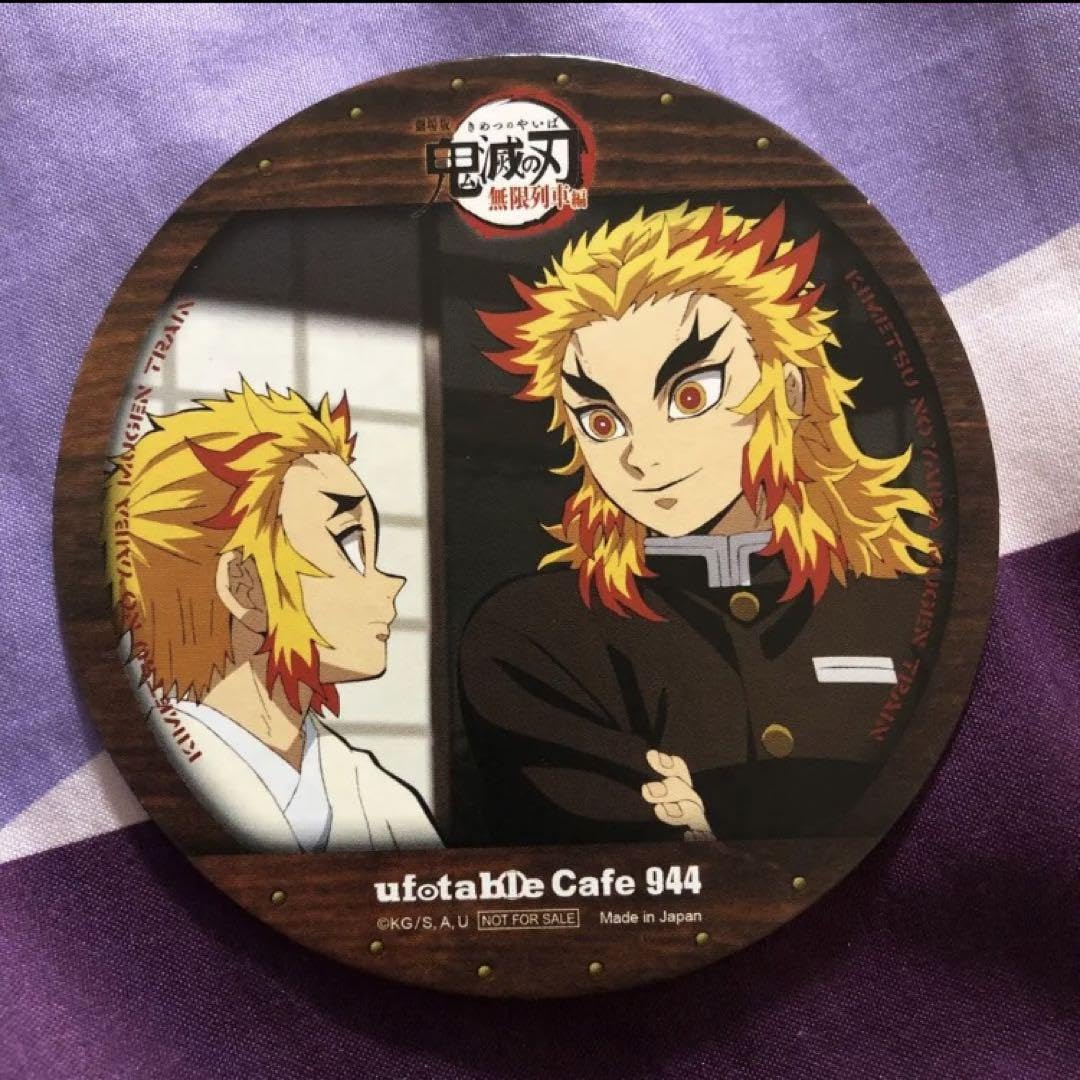 鬼滅の刃 ufotableCafe コースター ピック 無限列車編 煉獄 宇髄 鬼滅の刃 ufotableCafe コースター ピック 無限列車編 煉獄 宇髄