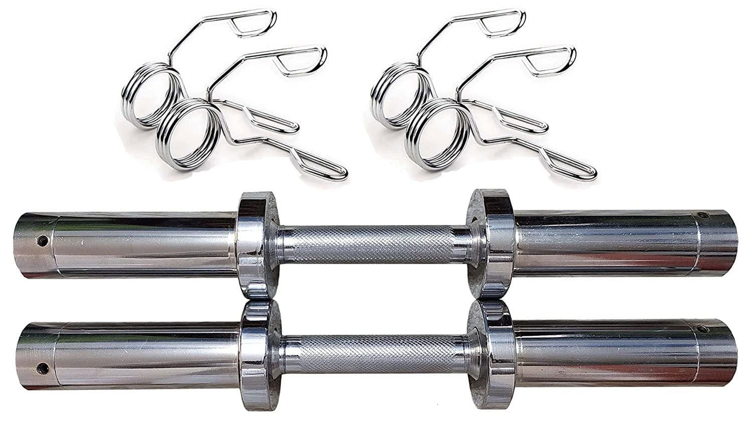 HR Sports & Fitness Olympic Dumbbell Rod Handle Weight Adjustable 50 mm Rod, (Set of 2), 4 Spring Locks (B0B8NCQR1V) Amazon Price History, Amazon Price Tracker