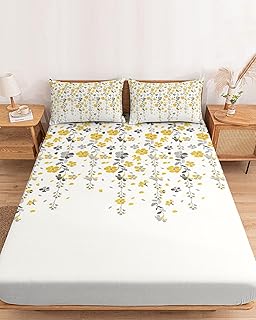 Farmhouse Twin Fitted Sheets Deep Pocket Up to 16