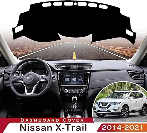 Miniatura 7 de Automobile Dashboard Mat Dash Pad Carpet Anti-UV Car Cover Protective,Fit for Nissan X-Trail T32 2014-2021 X Trail X Trail