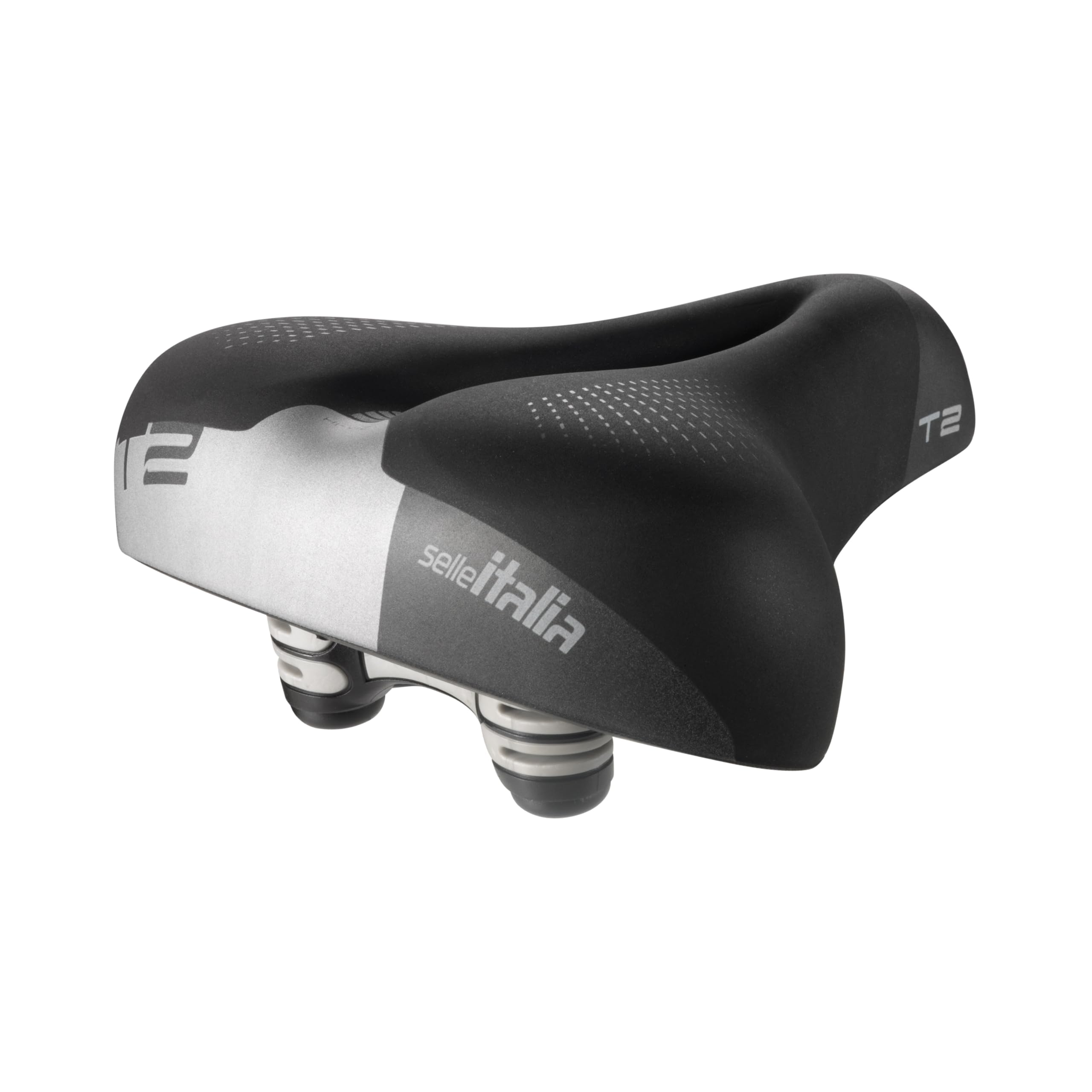 T2 Saddle 233x258mm (L2) Gel Flow Black - Weight: 671gr