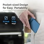 KHADAS Tea Portable Headphone Amplifier,DAC Magnetic Amplifier Bluetooth 5.0 HiFi Hi-Res USB DAC 32bit/384KHz, 1160mAh Battery ESS ES9281AC Pro Qualcomm QCC5125 LDAC/aptX HD, PCM, DSD, MQA(Grey)