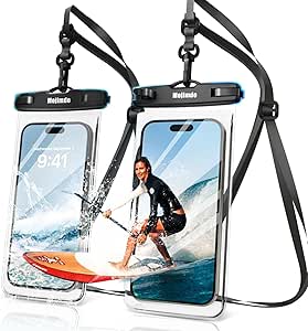 QOMJUFA Custodia Impermeabile Smartphone - Cover IPX8 Fino A 25m Con Cordino - Foto 1