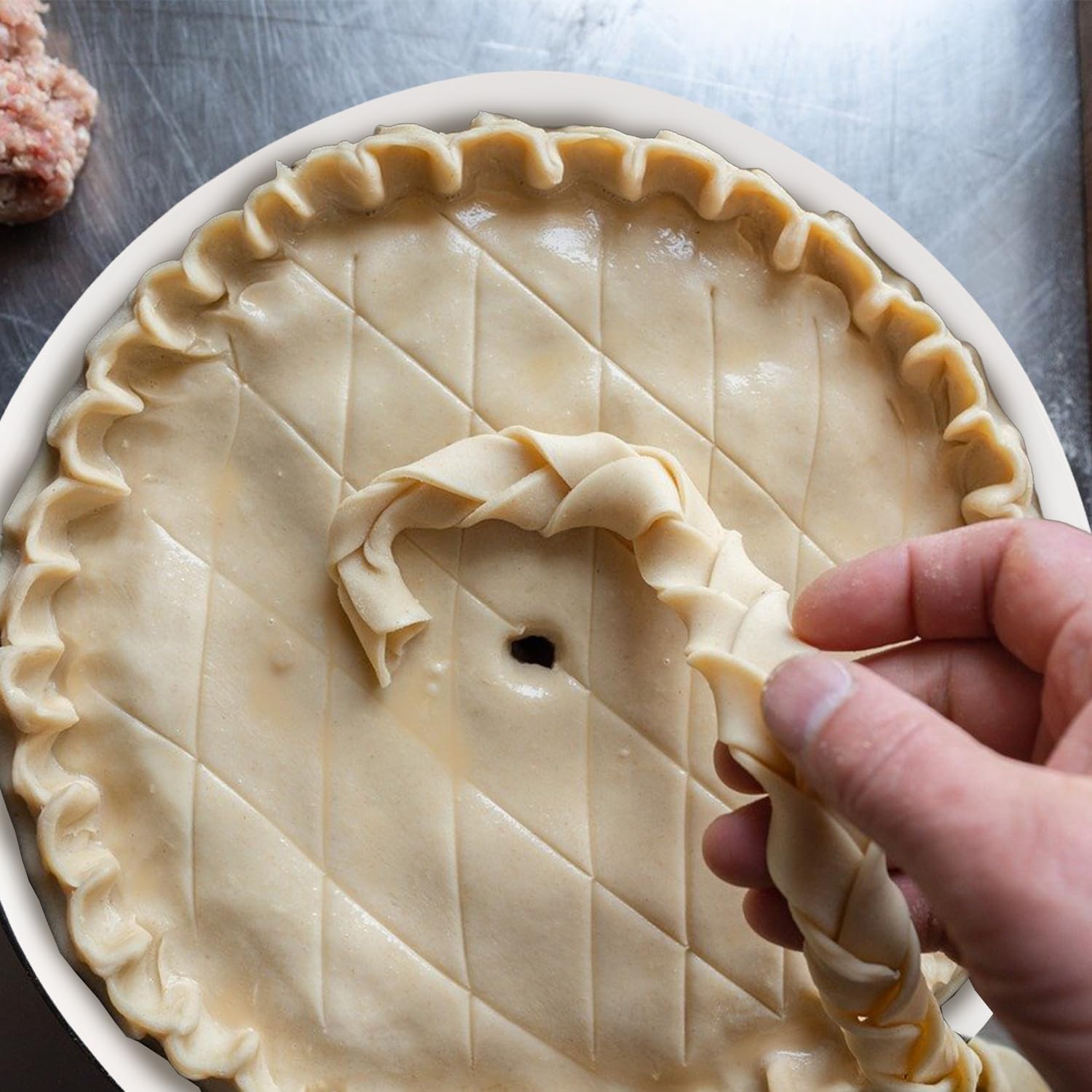 Nonstick Cake Tin Liner,10cm Wide Durable Baking Parchment Paper Roll,Springform Cake Tin Baking Paper Cooking Sheets for Air Fryer Microwave Oven,50m