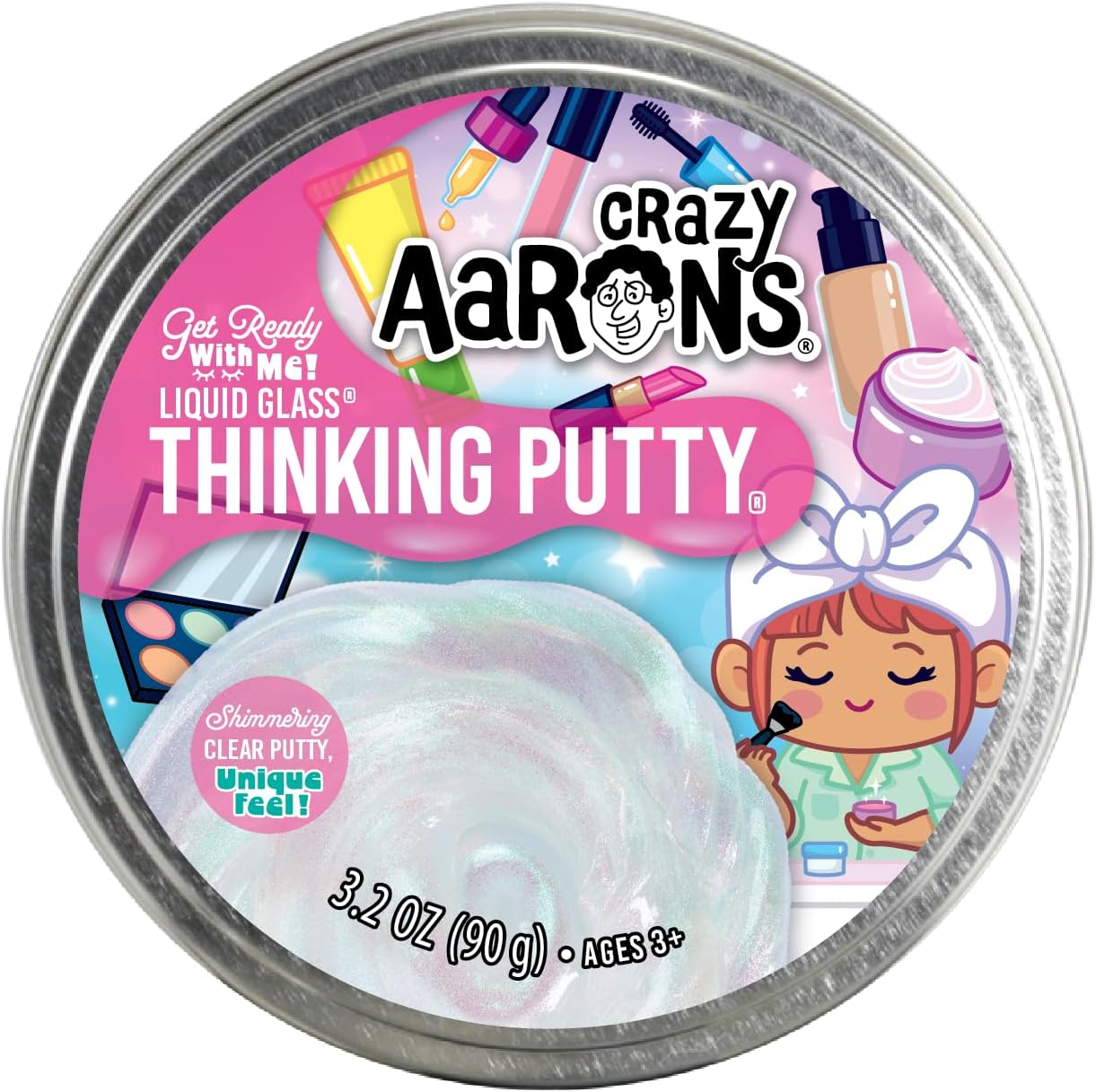 Crazy Aaron's(r) Get Ready with Me Thinking Putty - Made in USA