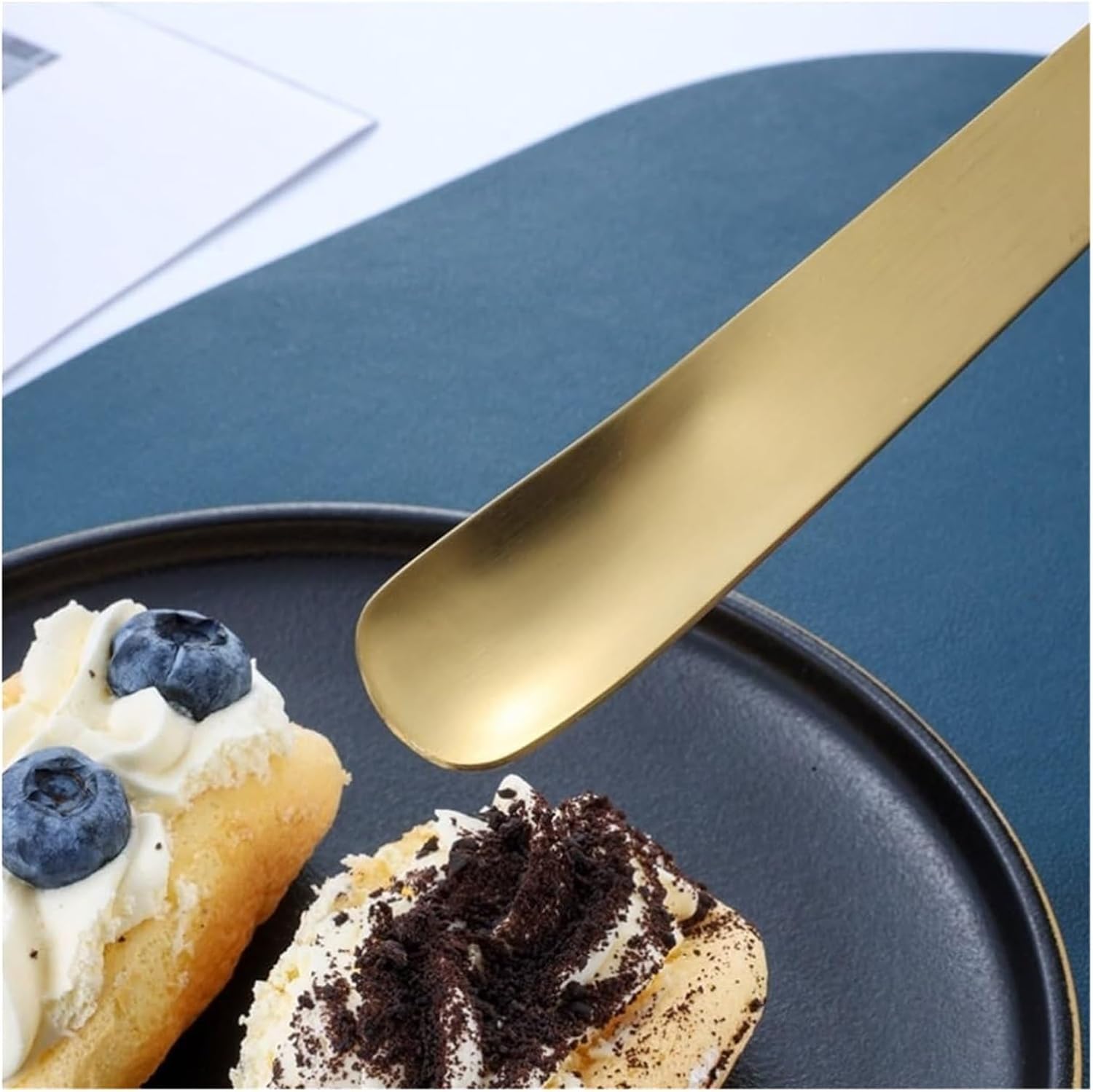 Soup Spoons,Spoons, Spoons Coffee Spoon Ice Cream Spoon Long Handle Dessert Spoon Stirring Spoon Ice Spoon Stainless Steel Material