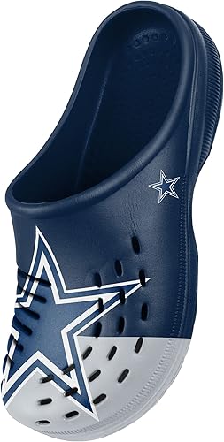 Miniatura 427 de FOCO - Sandalias de agua de jardín con logotipo de equipo de la NFL, para hombre Camuflaje tonal,logotipo grande de bloque