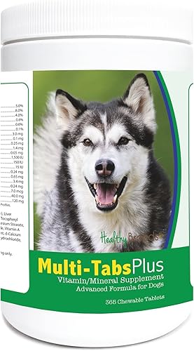 Miniatura 269 de Healthy Breeds Siberian Husky Multi-Tabs Plus tabletas masticables 365