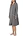 Eileen West Cotton Knit Long Sleeve Diamond Quilt Zip Robe - #2 of 4