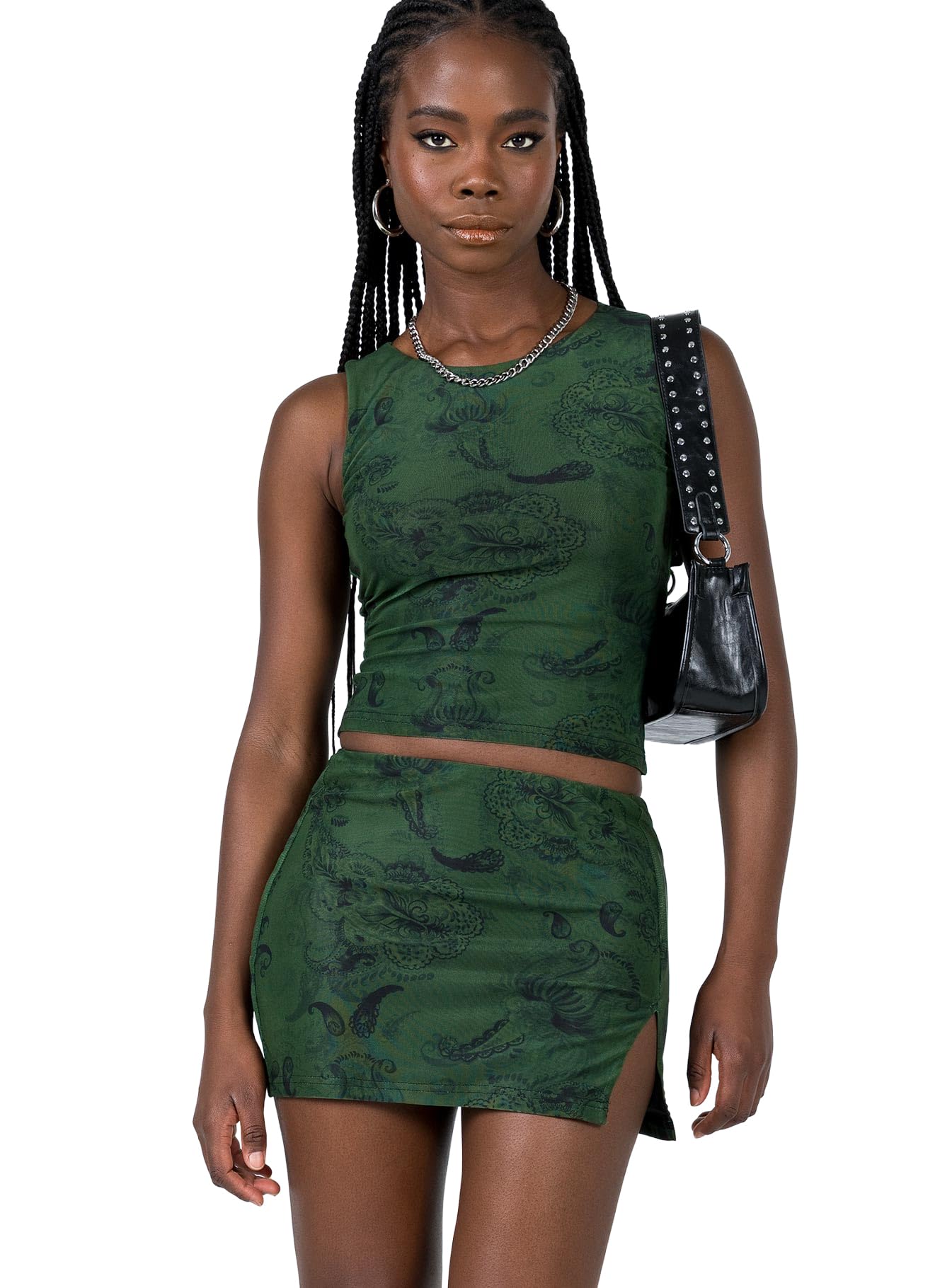 Princess Polly womens Matilde Set Green