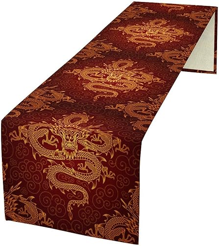 Miniatura 41 de Camino de mesa floral retro de los años 70, camino de mesa de flores de margarita naranja hippie para fiesta de cumpleaños, cocina retro comedor