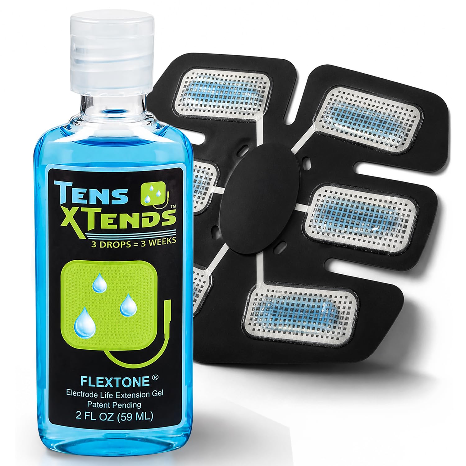FlexTone TensXtends Conductive Adhesive Gel for Tens Pads