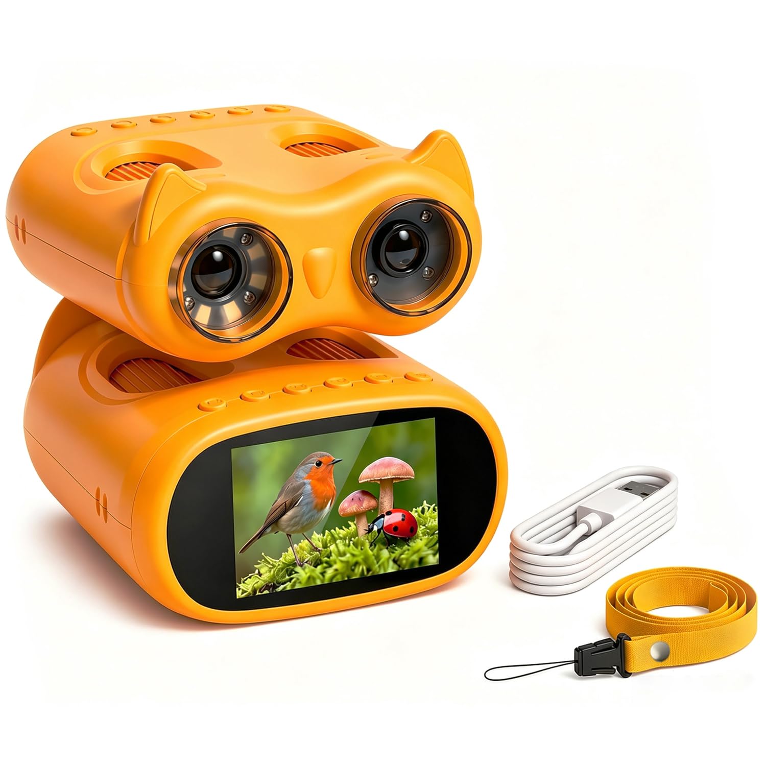 ZORBES® Kids Microscope and Telescope 1000X Digital Outdoor Exploration | Built in Type C rechargeable battery supports long endurance for outdoor exploration and school science projects-image-40