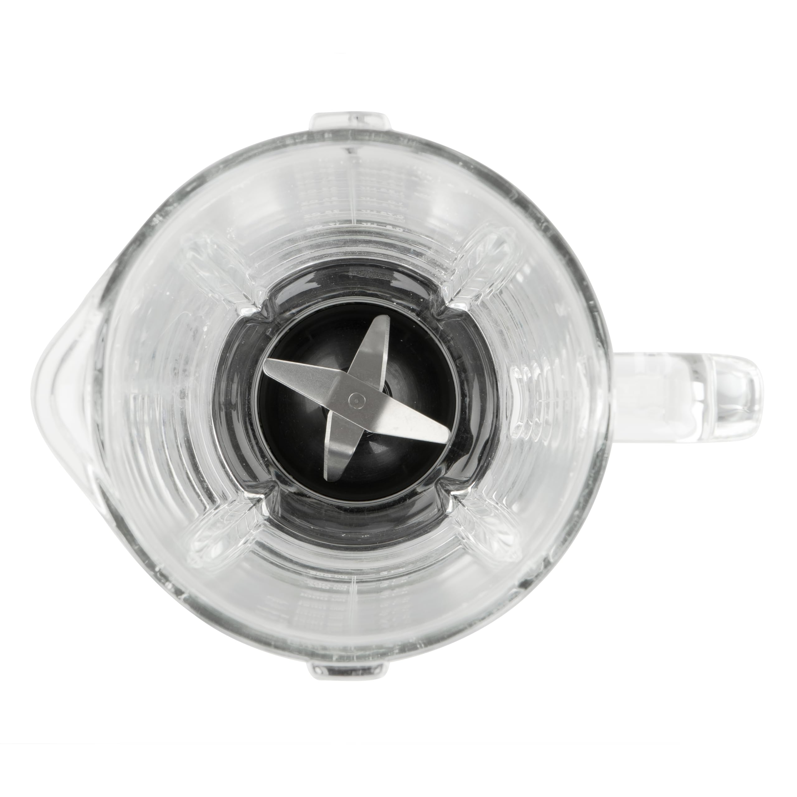 Orbegozo BV 15350 Batidora de Vaso 1500W con Jarra de Cristal Termorresistente 1,75L, Motor AC, 2 Velocidades + Pulse, Cuchilla Desmontable de 4 Hojas y Función Pica Hielo