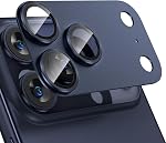 Tensea Compatible for iPhone 17 Pro Max Camera Lens Protector, Metal Aluminum Alloy Tempered Glass Cover Camera Screen Protector Accessories, Case Friendly