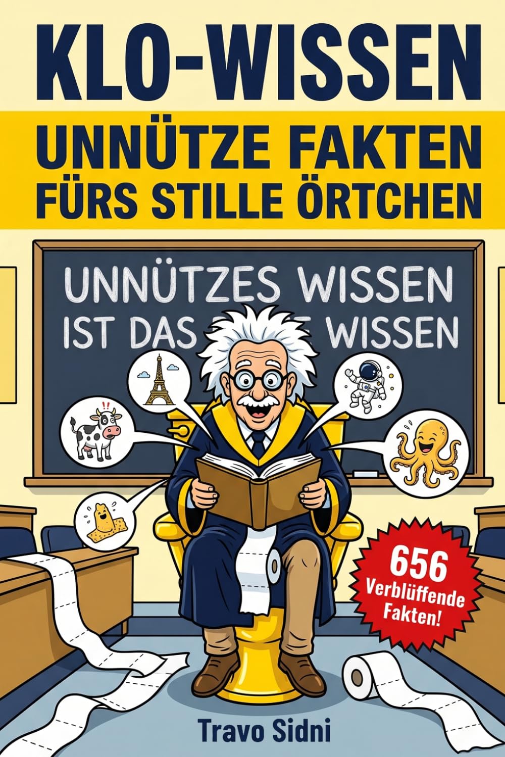 Klo Wissen: Unnütze Fakten fürs stille Örtchen: 650+ schockierende, lustige und völlig unnütze Fakten aus allen Bereichen des Lebens , Das perfekte Geschenk für humorvolle Denker