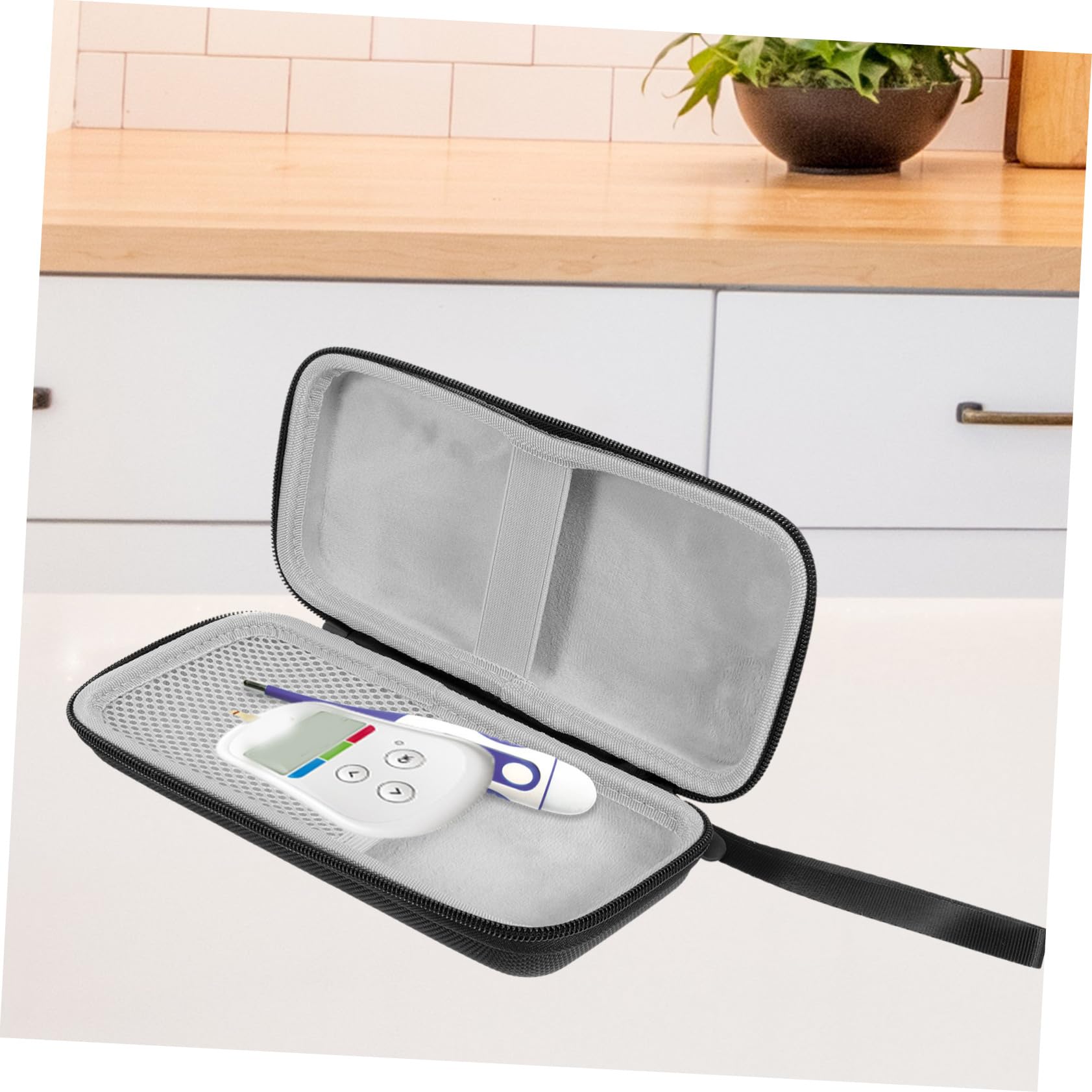 5stücke Organizer Für Blutzuckermessgerät Tragetasche Für Diabetes-zubehör Mit Elastischen Fächern Für Unterwegs Oder Reisen Schützt Und Ordnet Ihre Messgeräte Und
