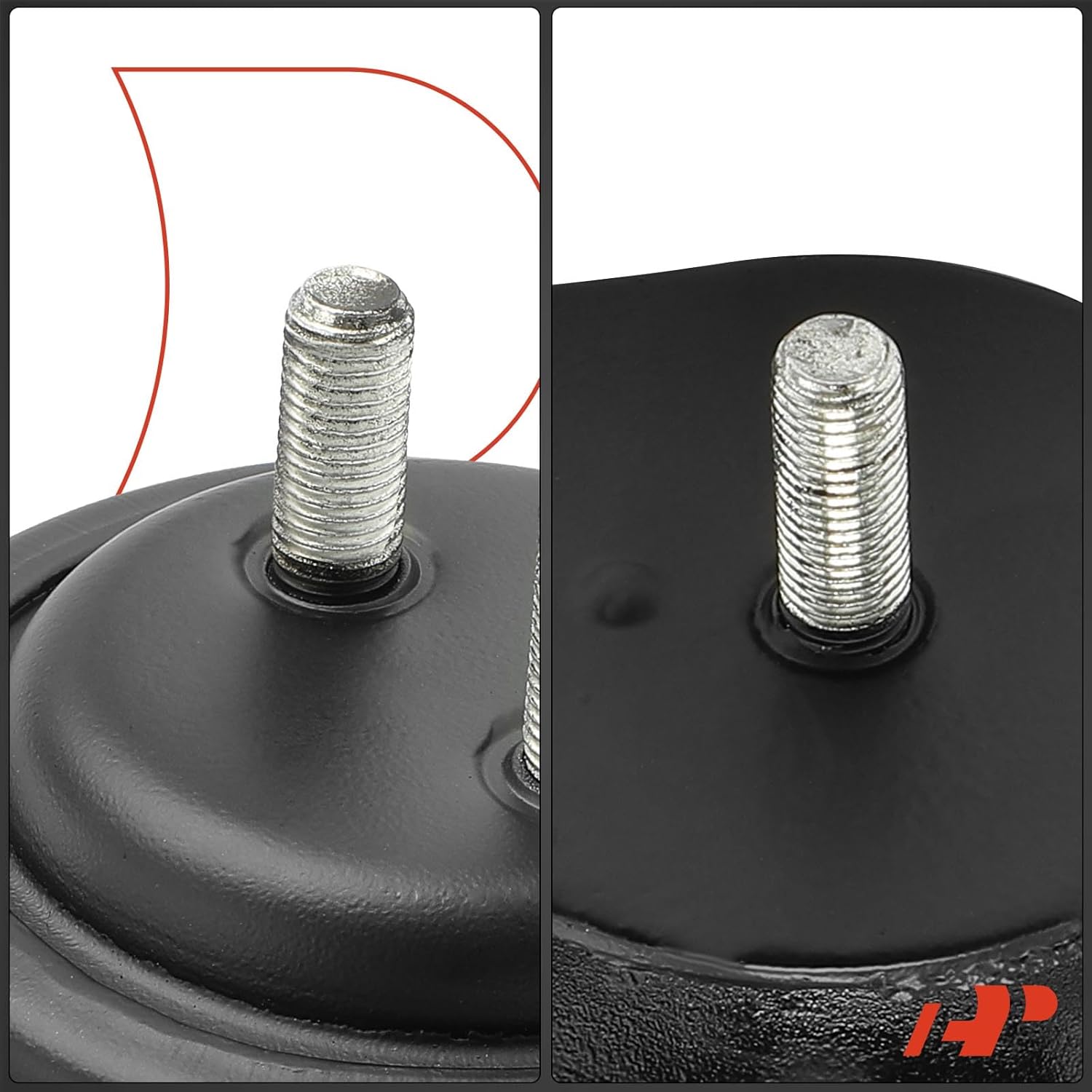 A-Premium Front Left and Right Engine Motor Mount Kit Compatible with Suzuki Grand Vitara 2006 2007 2008, 2.7L, 2-PC Set, Replace# 1161066J00, 1161066J01