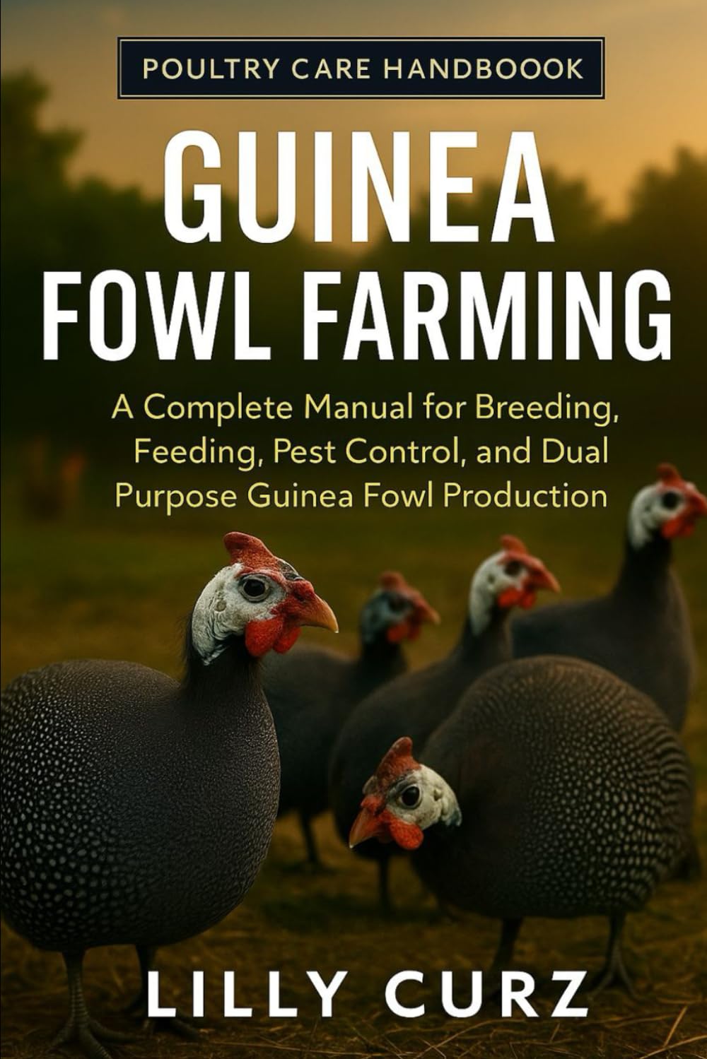 GUINEA FOWL FARMING: A Complete Manual for Breeding, Feeding, Pest Control, and Dual-Purpose Guinea Fowl Production.